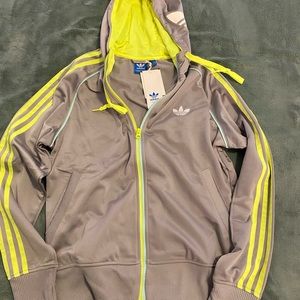 NWT Adidas Originals zip up medium